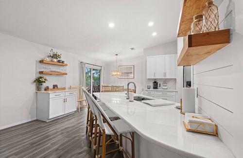 Gulf Cove House | Canal front w private dock, 3-bedroom 2 bath home in beautiful Port Charlotte.