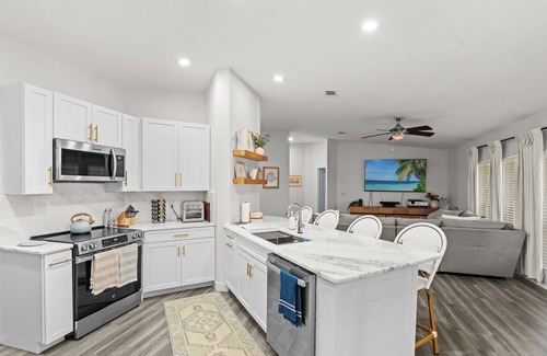 Gulf Cove House | Canal front w private dock, 3-bedroom 2 bath home in beautiful Port Charlotte.