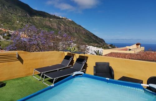 Los Realejos House | Canarian House with views and pool