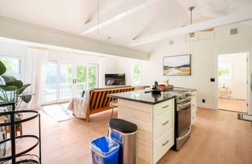 New Fairfield Cabin | Candlewood Cabin - with Private Waterfront