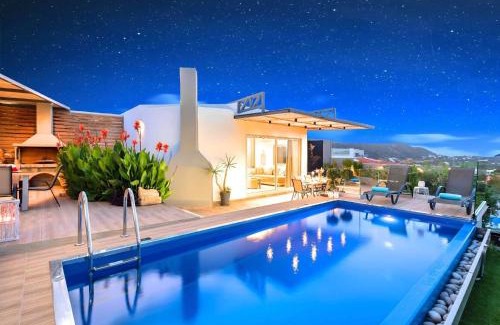 Vathi House | Canes Villa Beheizter Pool