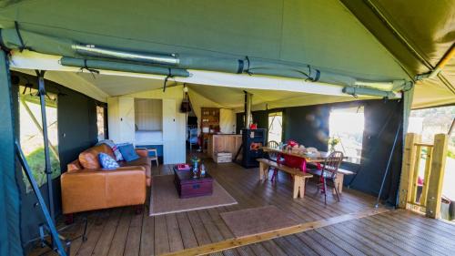 Lampeter Other | Canvas & Campfires, Luxury Safari Tent Glamping, only Seren Tent has a hot tub