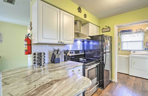 Port Canaveral Cottage | Cape Canaveral Cottage w/Hot Tub: Walk to Beach