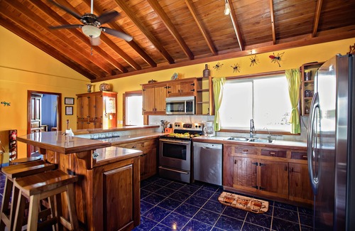 San Pedro House | Caribbean Seafront, 2-Level Island Home, Pool, Kayak, Paddle boards and Privacy