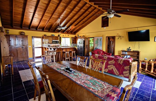 San Pedro House | Caribbean Seafront, 2-Level Island Home, Pool, Kayak, Paddle boards and Privacy