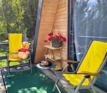 Runcu Ski Chalet | Carpatina Rustic House -Chaleturi A-frame Runcu