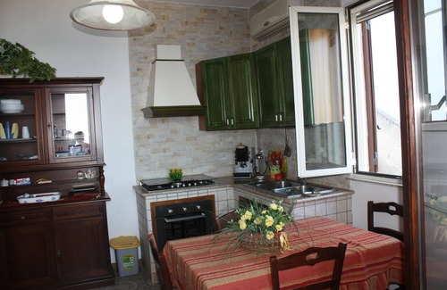 Andrano Apartment | Carrube House, in Andrano offers a terrace and sea views.