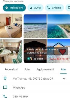 Cabras Apartment | Casa Beatrice