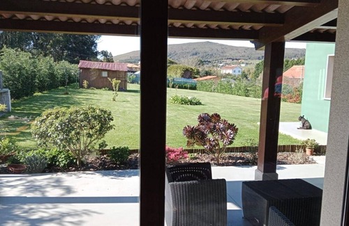 Meiras Ski Chalet | Casa con Jardín a 1 km Playa