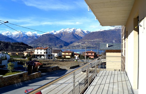 Colico Piano Apartment | Casa Conte new beautiful apartment balcony Seaview, 8 minutes walk. from the center and lake