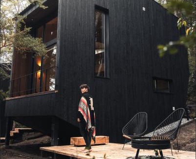 Correntoso Ski Chalet | Casa Gallareta , luxury con costa del lago .