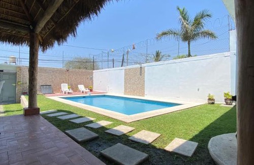 Tequesquitengo House | Casa Gaviota Casa Con Alberca y Palapa