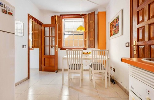 Las Rosas House | Casa Golfin - colorful house with large terrace in the sunny south
