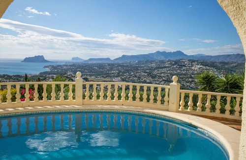 Cumbre del Sol Villa | Casa Inca, year-round villa over Moraira with heatable pool and great views