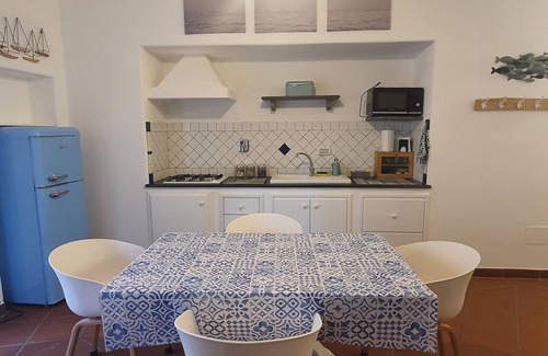 Lipari Historic Centre Apartment | Casa Lavinia - Open Space con Terrazza