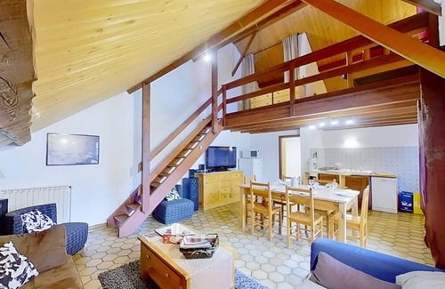 Saint-Veran Apartment | Casa-Le Gerland : joli duplex dans chalet St-Véran