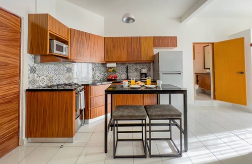 Colonia 5 de Diciembre Apartment | Casa Loro Azul PV Unit 4 NEW with Rooftop pool 1BD Studio for rent in 5 de Dicie