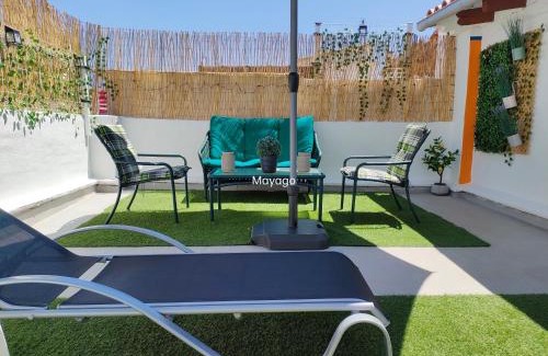 Pego House | Casa Mayago, terraza y solárium