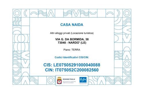Nardo Apartment | Casa Naida