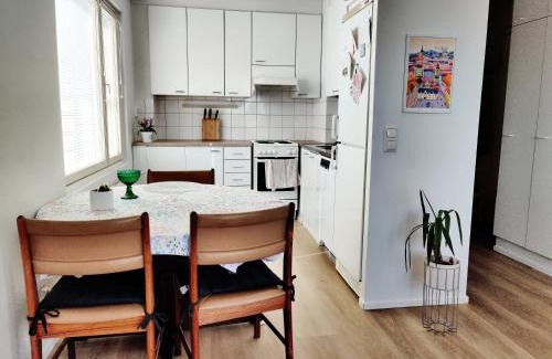 Rauma Apartment | Casa Naranja, stylish 43m2 1 bedroom with sauna