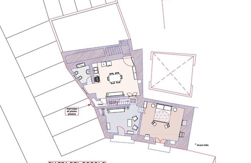 Specchia Historic Centre Apartment | casa piazza del popolo