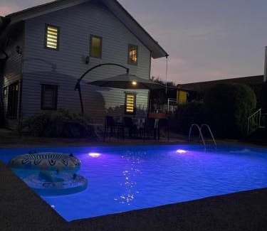 Dichato House | Casa Pingueral estufa - piscina - cercano a playa