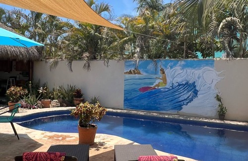 Los Tamarindos House | Casa Playas/Steps to the BEACH/Starlink