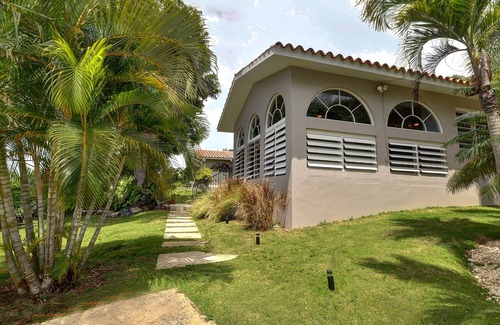 Puerto Real House | Casa Rubina, Caribbean Views From Private Hillside Hacienda