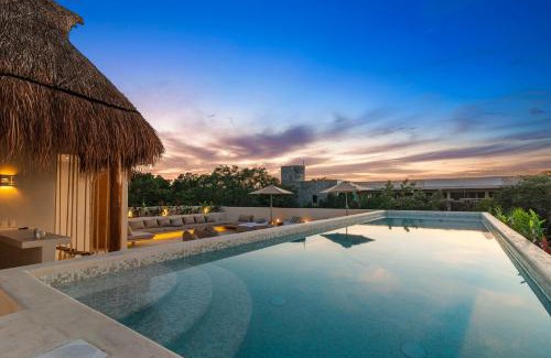 Zama Villa | Casa Vida Luxury Villa 6bd 7br sleeps up to 19 in Aldea Zama Tulum