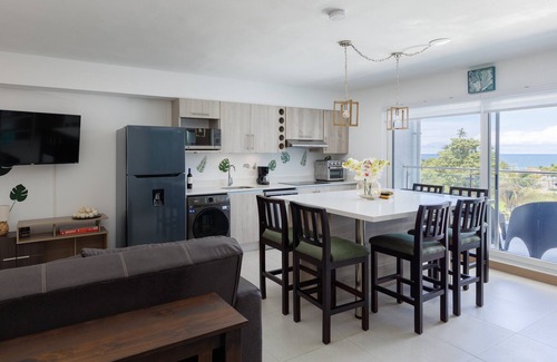 Barrio Los Villalobos Apartment | Casago 0701 Brand New Rental Stunning Ocean Views, Nature-Inspired Décor