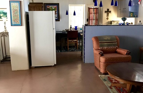 Mesilla House | Casita Azul, Mesilla Plaza Only Steps Away