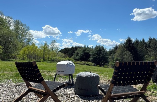 Hammondsport Cabin | Casita: Near Wineries & Keuka Lake: 100"Projector