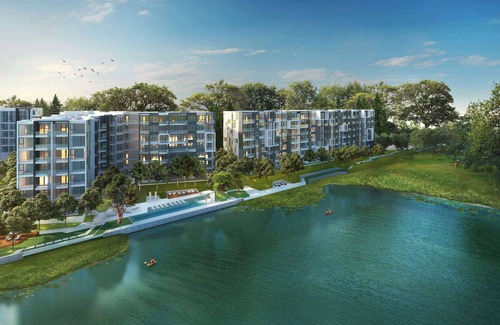 Bang Tao Condo | Cassia Residences 2BR C Lake side