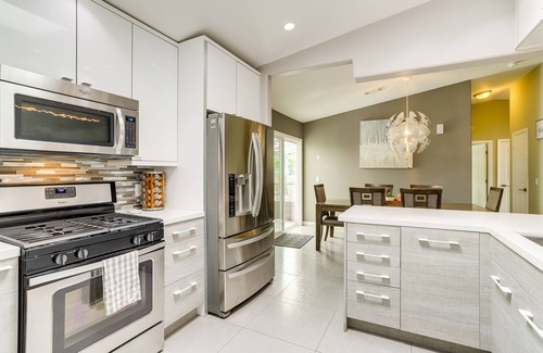 Cathedral City House | Cathedral City Home w/Hot Tub + Gas Grill!