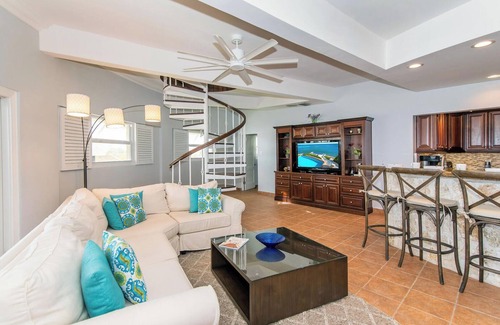Gun Bay House | Cayman Castle: Luxury Gated Estate w/Elevated Views, Infinity Pool + Large Private Beach