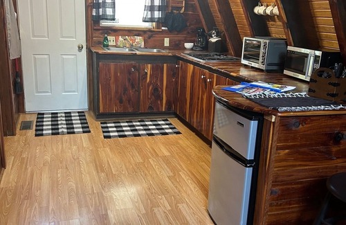 Eckerty Ski Chalet | Cedar A-Frame Cabin 3 located on Patoka Lake in Southern Indiana