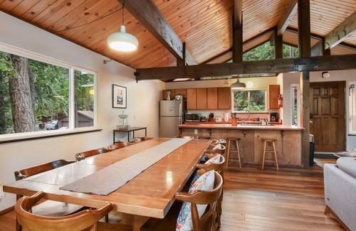 Carnelian Bay Cabin | Cedar Solitude - Dog-friendly, Sleeps 8, Lake, Ski