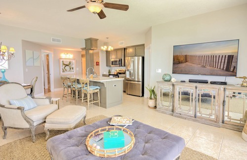 Miramar Beach Condo | CELADON BEACH ~ Reserved Parking~Wraparound Balcony ~Free Beach Service! 3 Bedrooms & 3 Baths!