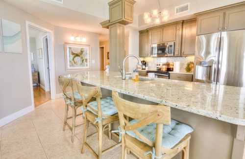 Miramar Beach Condo | CELADON BEACH ~ Reserved Parking~Wraparound Balcony ~Free Beach Service! 3 Bedrooms & 3 Baths!