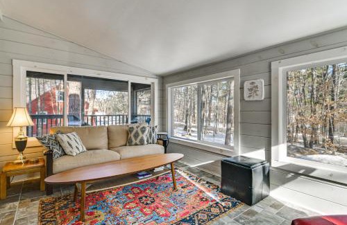 Center Ossipee House | Center Ossipee Cabin with Game Room and Fire Pit!