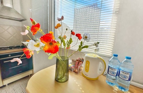 Yasamal Apartment | Central 1-bedroom apartment with WiFi, AC in Baku/Nizami str/Old City/Sea side