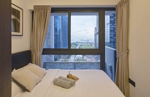 Chinatown Condo | Central Business District Next To Metro Station Sea View Min To Marina Bay Sands