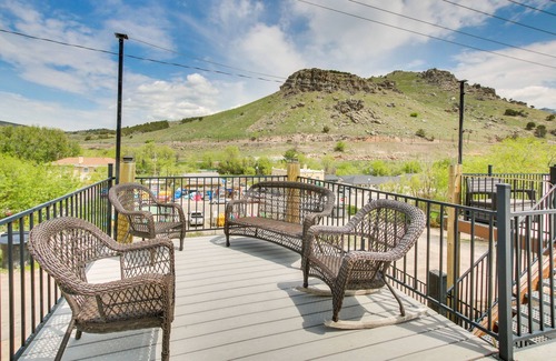 Lava Hot Springs Apartment | Central Lava Hot Springs Studio w/Deck & Views!