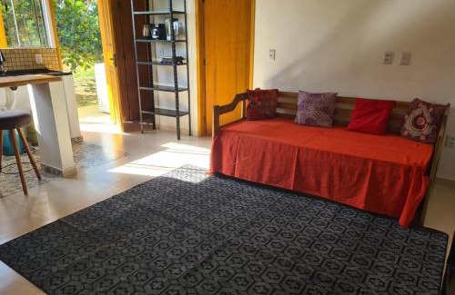 Caravelas House | Chalé Amarelo, conforto e muita natureza - Mar Doce!