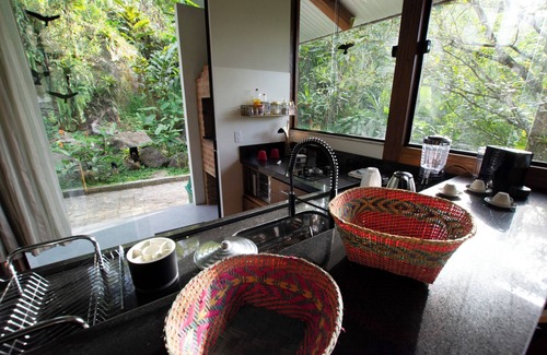 Paraty Ski Chalet | Chalé da Montanha, Vista Incrível da Montanha e Cachoeira no Mesmo Terreno