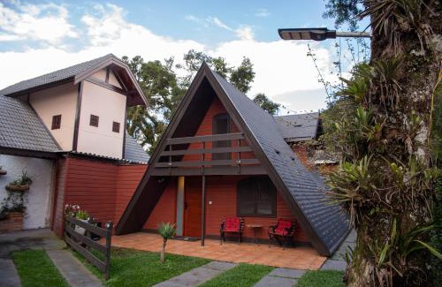 Loteamento Jardim Veu da Noiva Ski Chalet | Chalé Pinot com Lareira