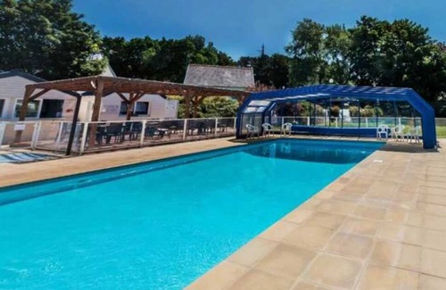 Plestin-les-Greves Ski Chalet | Chalet 2 étoiles - Piscine - ccab0ii