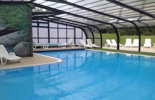 Locmaria-Berrien Ski Chalet | Chalet 3 étoiles - Piscine - ccafbcc
