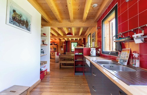 Les Sagnieres Ski Chalet | Chalet 6-12 peoples, South of France, Crots near Embrun Serre Ponçon Lake