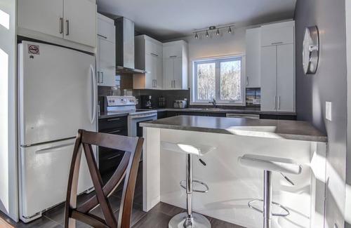 L'Anse-Saint-Jean Ski Chalet | Chalet A-B to rent Mont-Édouard